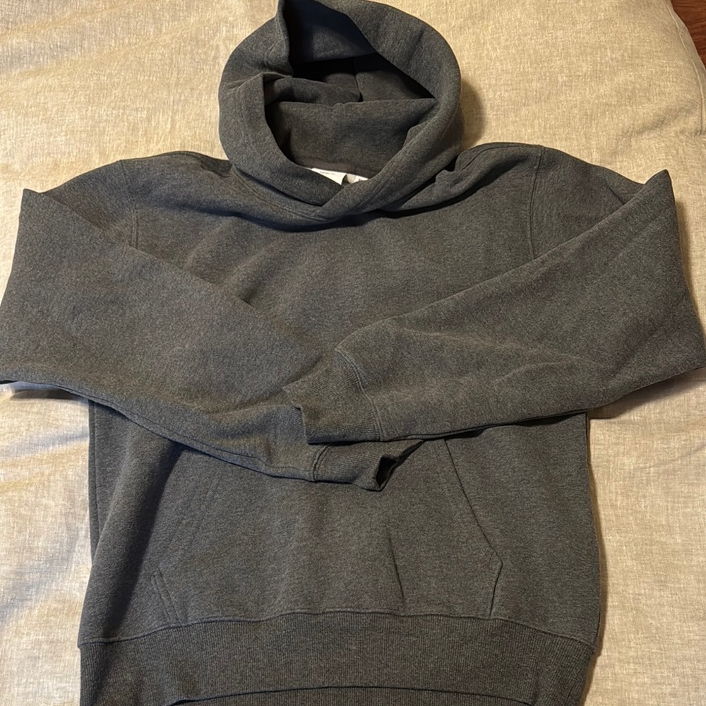 Aritzia Sweatfleece Dark Grey Hoodie